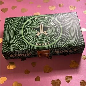 Jeffree Star Green and Gold Makeup Box